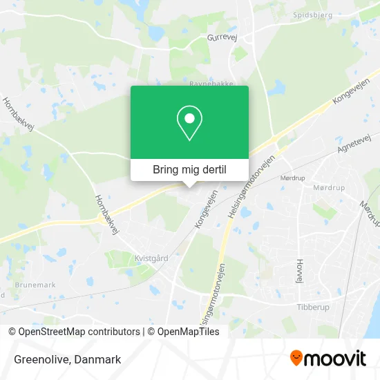 Greenolive kort