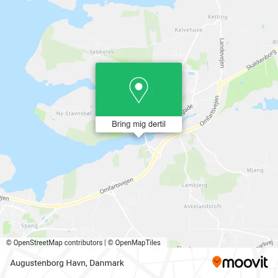 Augustenborg Havn kort