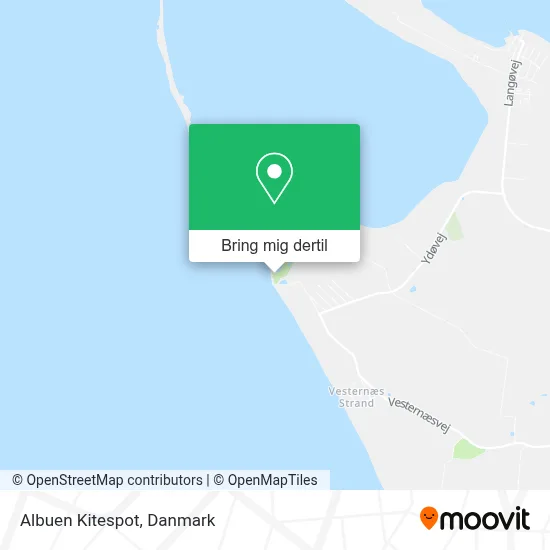 Albuen Kitespot kort
