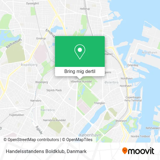 Handelsstandens Boldklub kort