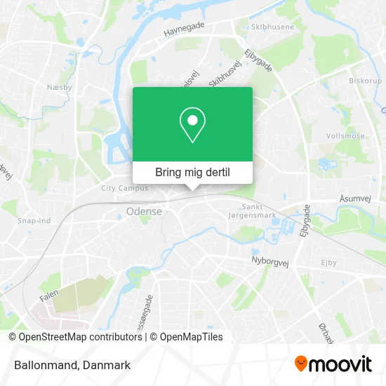 Ballonmand kort