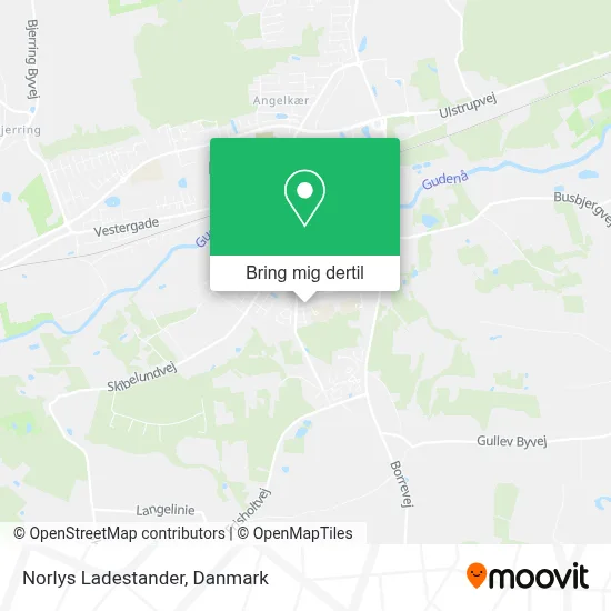 Norlys Ladestander kort