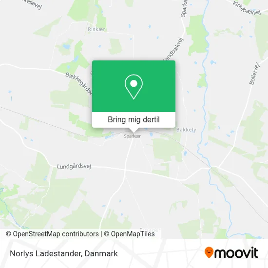 Norlys Ladestander kort