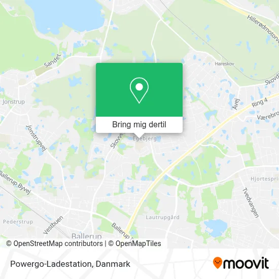 Powergo-Ladestation kort