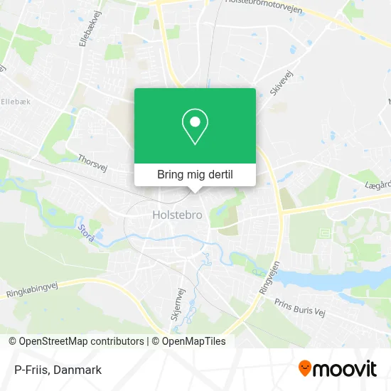 P-Friis kort