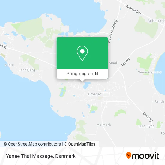 Yanee Thai Massage kort