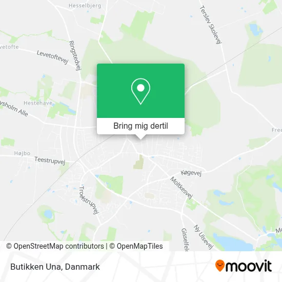 Butikken Una kort