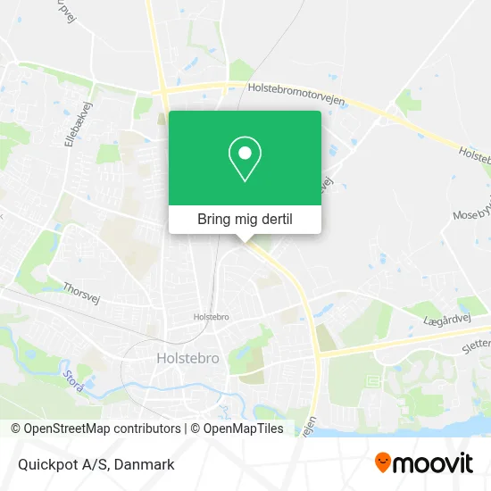 Quickpot A/S kort