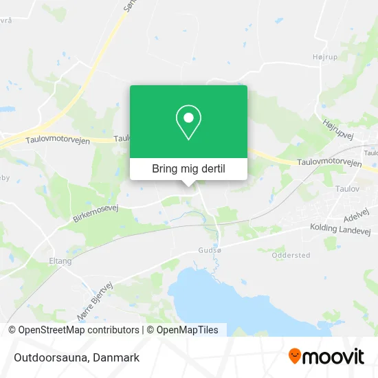 Outdoorsauna kort