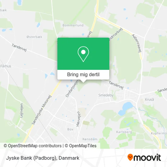 Jyske Bank (Padborg) kort