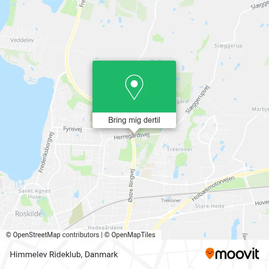 Himmelev Rideklub kort