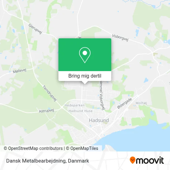 Dansk Metalbearbejdning kort