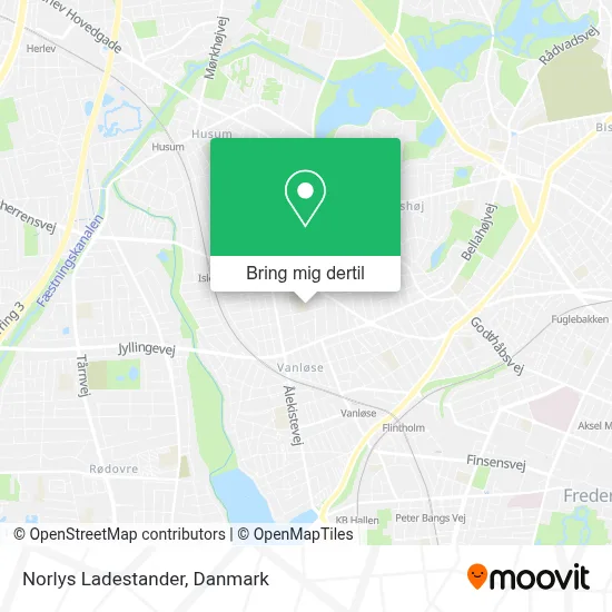 Norlys Ladestander kort
