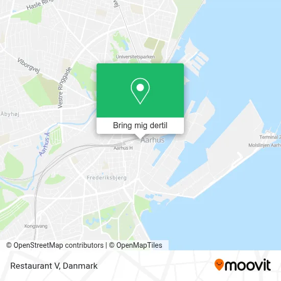 Restaurant V kort