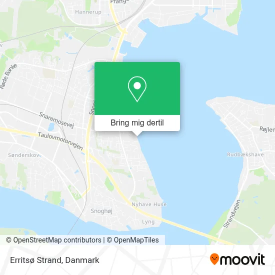Erritsø Strand kort