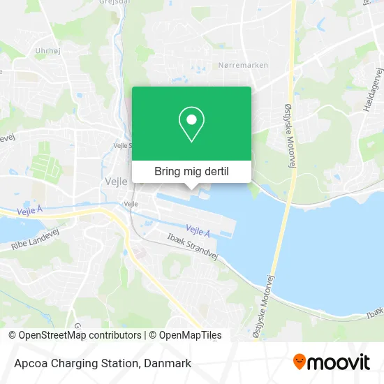 Apcoa Charging Station kort