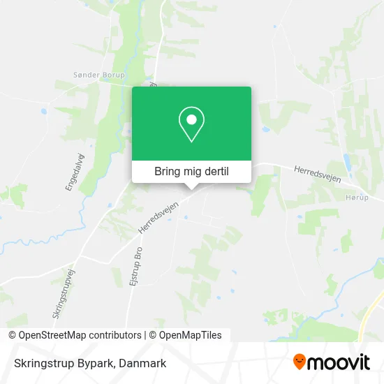 Skringstrup Bypark kort