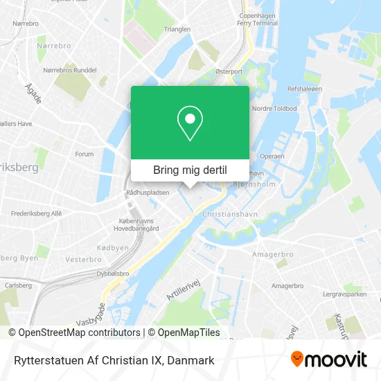 Rytterstatuen Af Christian IX kort