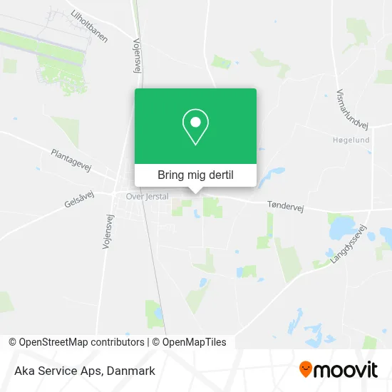 Aka Service Aps kort