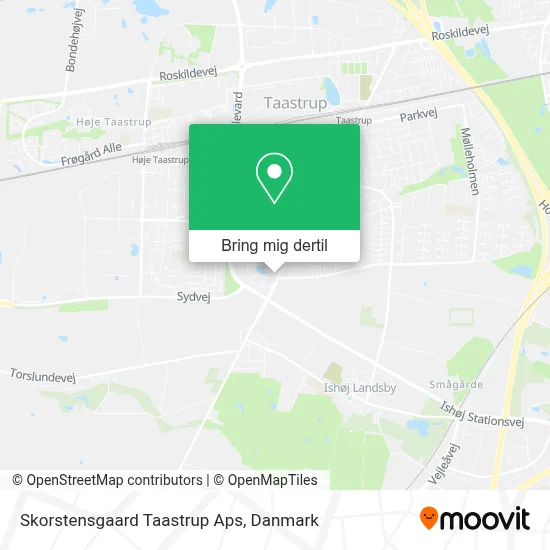 Skorstensgaard Taastrup Aps kort