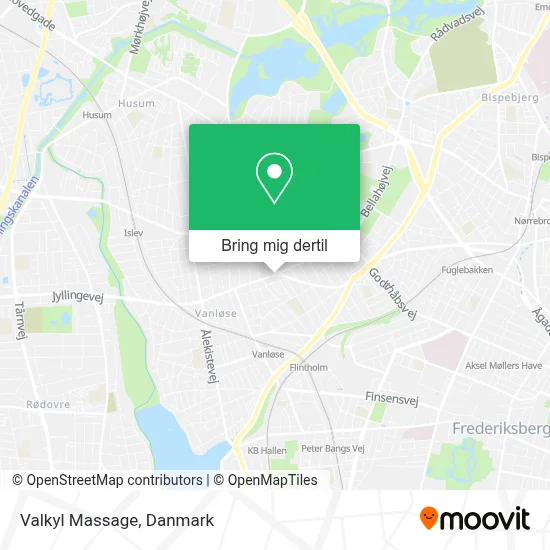 Valkyl Massage kort