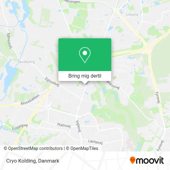 Cryo Kolding kort