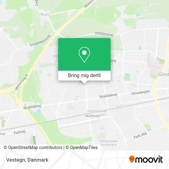 Vestegn kort