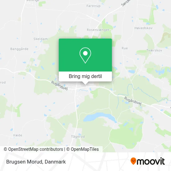 Brugsen Morud kort