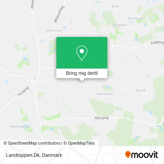 Landloppen.Dk kort