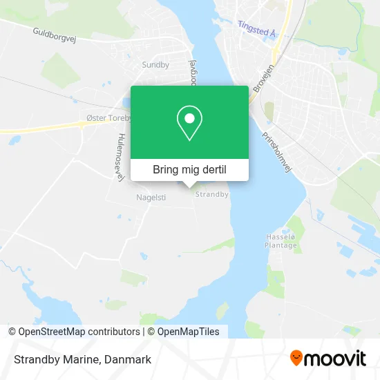Strandby Marine kort