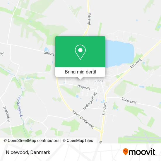 Nicewood kort