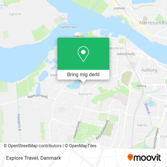 Explore Travel kort
