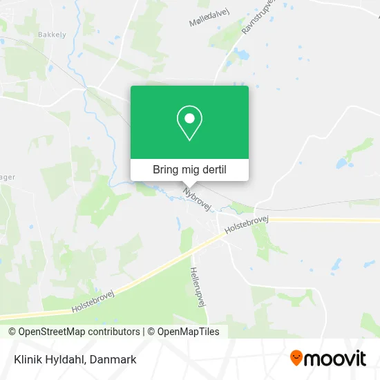 Klinik Hyldahl kort