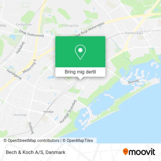 Bech & Koch A/S kort