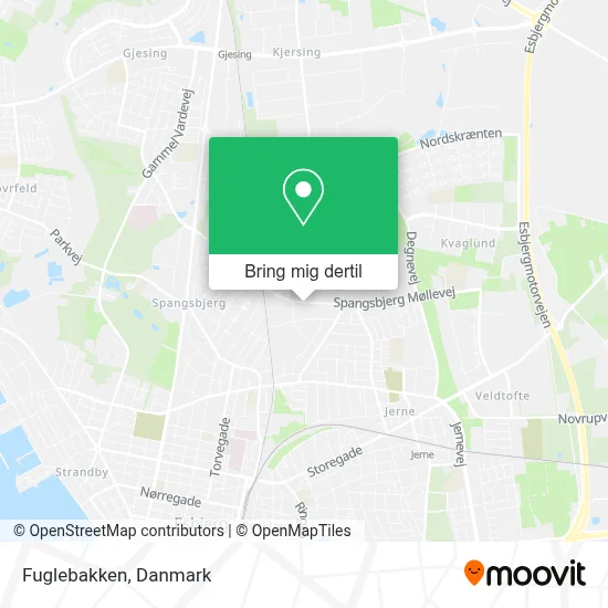 Fuglebakken kort