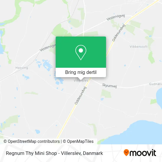 Regnum Thy Mini Shop - Villerslev kort