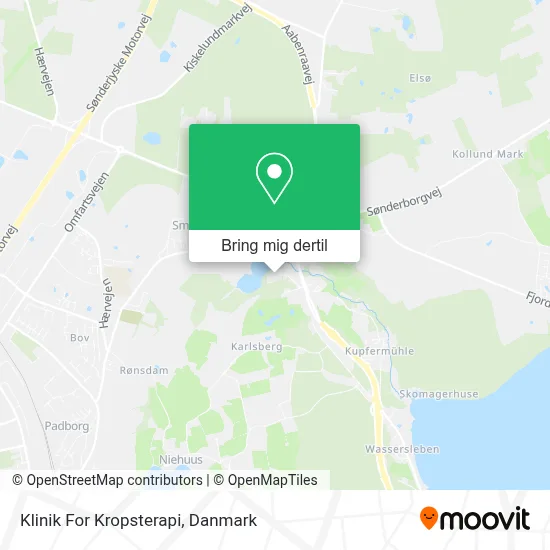 Klinik For Kropsterapi kort