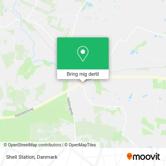 Shell Station kort