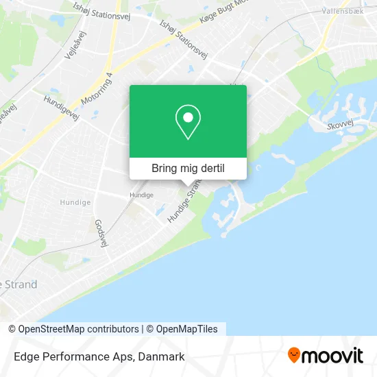 Edge Performance Aps kort