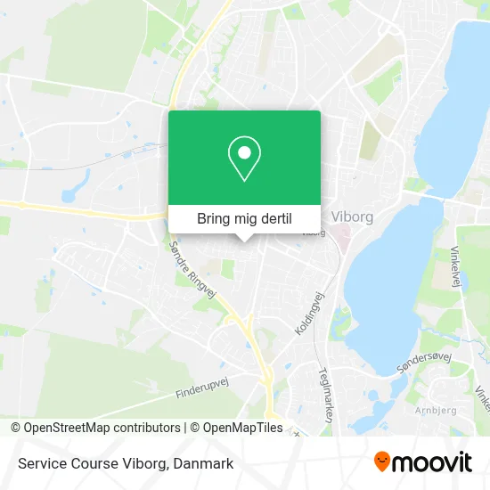 Service Course Viborg kort
