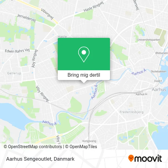 Aarhus Sengeoutlet kort