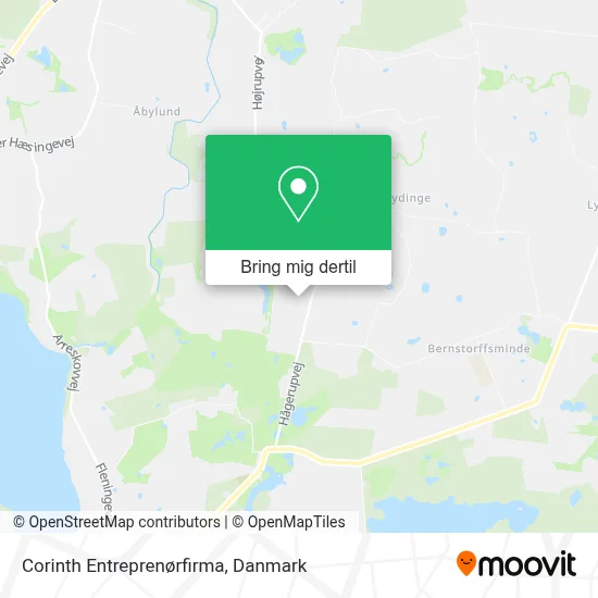 Corinth Entreprenørfirma kort