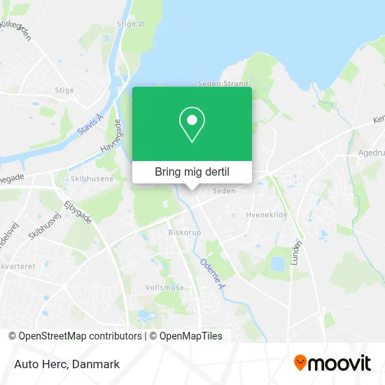 Auto Herc kort