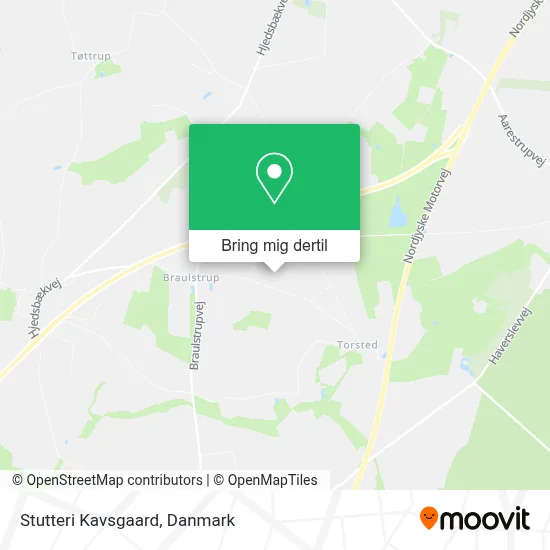 Stutteri Kavsgaard kort