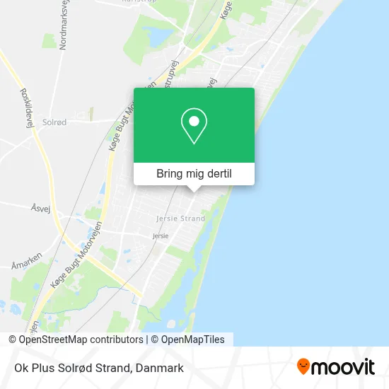 Ok Plus Solrød Strand kort