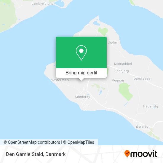 Den Gamle Stald kort
