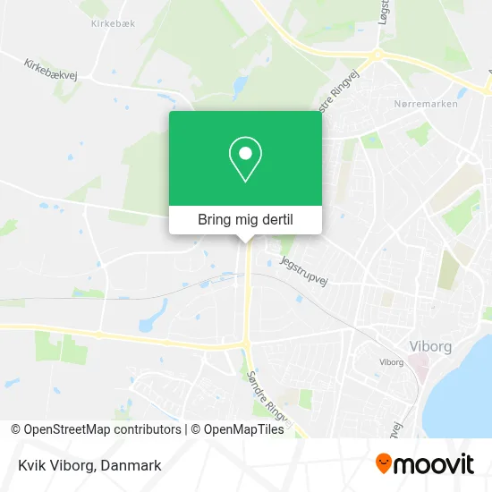 Kvik Viborg kort