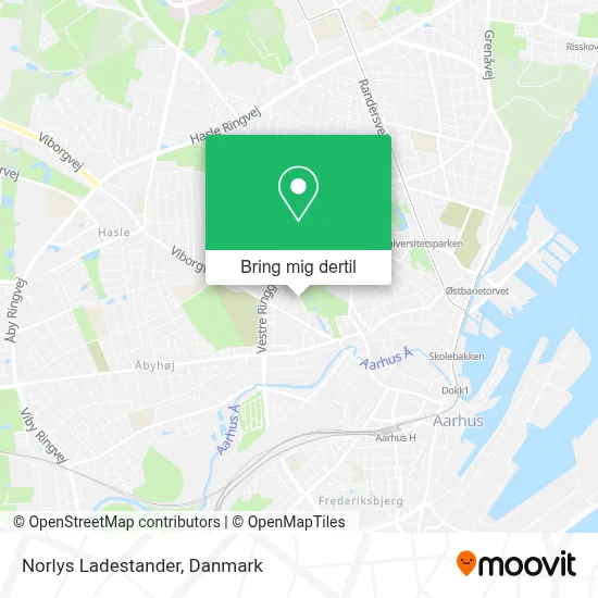 Norlys Ladestander kort