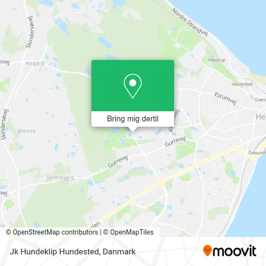 Jk Hundeklip Hundested kort