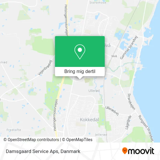 Damsgaard Service Aps kort